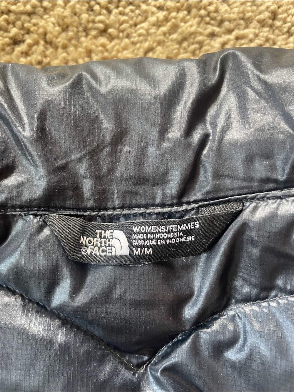 The North Face Black Quilted Down Vest - Women's - Picture 4 of 4